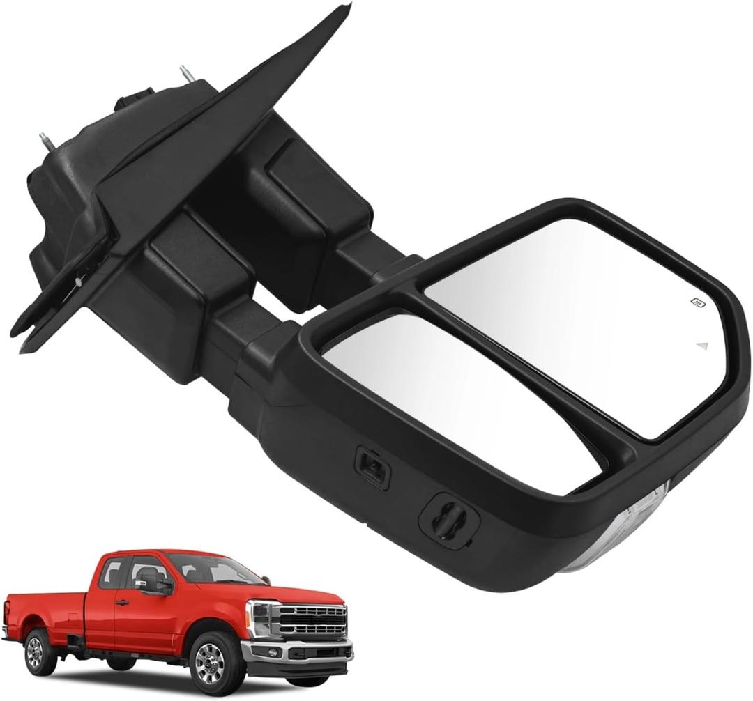 Passenger Side Mirror Fit for Ford F250 F350 F450 F600 2023 2024