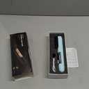 2026 Upgraded Go Brush Pro for Short Hair, 3 Heat Settings for All Hair Types, 30s Fast Heat, Ionic & Ceramic Care, Cold Air Mode, 2500mAh USB-C Rechargeable Straightening Brush (Light Blue)