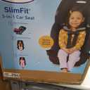 Graco Slimfit 3-in-1 Convertible Car Seat, Slim Car Seat with Space-Saving Design, Highback Booster Seat with 10-Position Headrest, Rear Facing and Forward Facing Carseat, Jarret