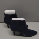 Allegra K Women's Pointed Toe Zipper Stiletto Heel Ankle Boots (Size: 8)