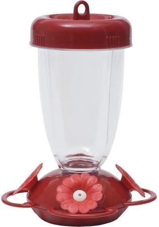 16 oz Thistle Plastic HB Feeder Red