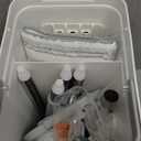 JOYMOOP Mop and Bucket Set with Wringer, Flat Mops for Floor Cleaning, Wall Mop Cleaner with Long Handle, Hardwood Floor Mop with 4 Microfiber Pads