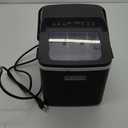 ICEMAN Dual-Size Ice Maker Countertop - Portable Ice Machine, Large and Small Ice Machine Maker with Self Cleaning, 9 Cubes in 7 Mins, 22lbs/24hrs, for Home, Kitchen, Office, Party, Ice Scoop Included