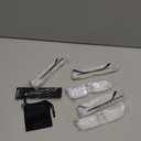 Blue Light Blocking Reading Glasses for Men, Half Frame Metal Readers Spring Hinge Eyeglasses Anti Eyestrain/Glare/UV (5 Pack Mix Color)