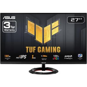 ASUS TUF Gaming 27” 1080P Monitor (VG279Q3R) - Full HD, 180Hz, Fast IPS, Extreme Low Motion Blur, 1ms, FreeSync, Variable Overdrive, Shadow Boost, Eye Care, 100% sRGB