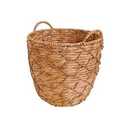 allen + roth  Natural Water hyacinth Basket Straw Baskets Set of 3 (16×11in, 19×14in, 14×7in)