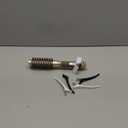 AIMIKE Round Hair Brush, 1 inch Barrel with Boar Bristles, Nano Thermal Ceramic & Ionic Tech, for Blow Drying, Styling, Curling and Shine + 4 Clips (Gold, Unisex, Fine Hair, Short Hair, AntiFrizz)