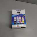Epson 522 EcoTank Ink Ultra-high Capacity Bottle Black & Color Combo Pack (T522120-BCS) Works with ET-2720, 2800, 2803, 2840, 4700, 4800, 4810
