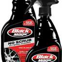 Black Magic 120218 No Scrub All Wheel Cleaner, 23 oz. (Pack of 2) - No Scrubbing Needed, Just Apply, Hose Off and Wipe for Clean Wheels Every Time