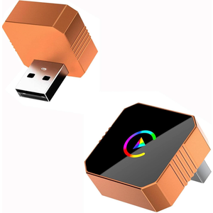 2026 Mini Wireless CarPlay Adapter Wired to Wireless for CarPlay & Android Auto, Plug and Play, Stable Connection with Zero Latency, Compatible for iPhone iOS 10+Android 11+