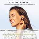 Wireless Earbuds for Samsung S25 S24 S26 Ultra S23 Fe, 5.3 Bluetooth Earphone Noise Isolating Ear Bud with Mic HiFi Stereo Wireless Headphone for iPhone 17 Air 16 15 Pro Max 14/Galaxy S22 A36/Pixel 10