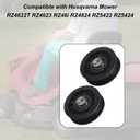Karbay 539110311 Lawn Tractor Idler Pulley Replacement Compatible with Husqvarna Craftsman Poulan Zero-Turn Mower 14259, 84005748, 607163-3/8" ID & 3-1/2" OD (2 Pack)