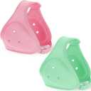 Jerify 2 Pcs Wrestling Headgear for Kids Youth Soft Grappling Headgear Wrestling Adjustable Ear Guard Protective (Light Pink, Light Green)
