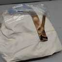 Travel Duffel Bag with Shoes Compartment, Overnight Weekender Bags for Women, Carry on Personal Item Travel Set (Extra Large, Beige & Brown)