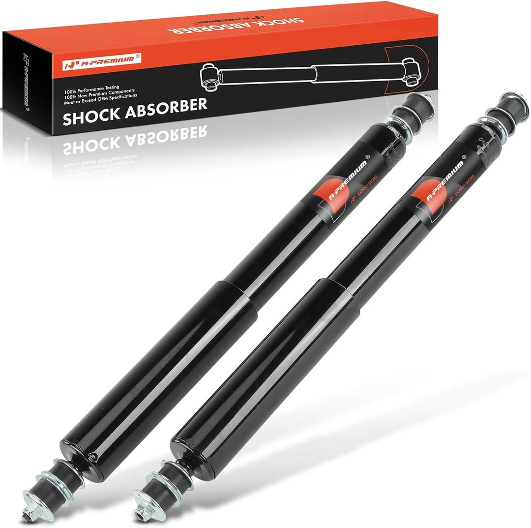 A-Premium Front Pair (2) Shock Absorber Compatible with Toyota Land Cruiser 1991-1998 & Lexus LX450 1996-1997, Driver and Passenger Side