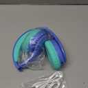 Kids Bluetooth Headphones, Lightweight Wireless Headphones for Kids, 85/94dB Volume Limited, 60 Hours Playtime, Bluetooth 5.3, Over-Ear Toddler Headsets with Built-in Mic-Blue