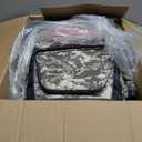 Piscifun Fishing Backpack with 2 Rod Holders & 4 Tackle Boxes, Large Tackle Storage Bag With Rain Cover for Fishing Gear (Digital Camouflage)