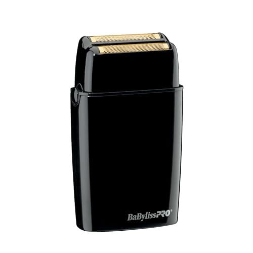 BaBylissPRO Barberology Double Foil Shaver FXFS2B BLACKFX Professional Electric Shaver