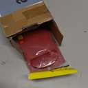 Plastic Clipboard, for Memo, Menu, Credit Card Receipt, Red, 6-Pack (3-x-7 in)