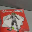 Morph Kids Black And White Striped Suit Costume Halloween Costume For Boys Halloween Costume (Medium)