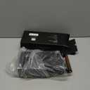 Normcore Espresso Knock Box Drawer, 304 Stainless Steel Under-Grinder Knock-Out Drawer with Walnut Wood Handle Fits Niche Zero & Fellow Ode, Shock-Absorbing Knock Bar, Size S, Matte Black