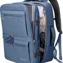 BALEINE Travel Backpack for Women Men, Large Sturdy Carry On Laptop Backpack Gifts for Business, Casual, Weekender, Hiking (Large, Dusty Blue)