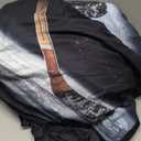 Erosebridal Kids Ice Hockey Queen Comforter Set 7 Pieces, Boys Teens Men Bed in A Bag for Bedroom, Hockey Puck Bedding Set with Comforters, Sheets, Pillowcases Winter Ice Sports Theme Bedroom Decor