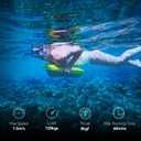 Asiwo MAKO Electric Swimming Kickboard, 3-Speed Swim Training Board for Kids & Adults, Rechargeable Pool Float for Water Sports & Swim Practice