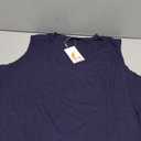 PRETTYGARDEN Women's 2 Piece Lounge Set 2025 Summer Casual Loose Tank Top Wide Leg Pants Matching Travel Outfits Tracksuit (XX-Large, Navy)