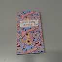 for Moto Edge 2024 Case Women - Cute Girls Phone Cover Girly Kawaii Aesthetic Unique Design Blue Flower Heavy Duty Protective Shockproof Military Grade for Motorola Moto Edge 2024 Cases