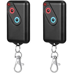 Kingdder 2 Pieces Garage Door Remote Compatible with Guardian 2211 L 2 Button Garage Door Remote Transmitter 303mhz/390mhz Gate Opener Transmitter with Keychain