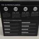 Official Creality PETG 3D Printer Filament 1.75mm 1KG (2.2lbs), High Precision Strong Toughness, Odorless Better Flow Moistureproof 3D Printing Ender Filament, Translucent Burgundy