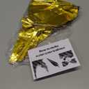 Maylai 50 PCS 40" Large Gold Star Balloons Big Metallic Explosion Star Foil Balloons 12 Point Cone Mylar Spike for Birthday Christmas Party Decoration Happy New Year Balloons 2024