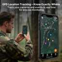 Meidase S965 Pro Cellular Trail Camera (Non-WiFi), 4G LTE Remote Monitoring, Live View, 7800mAh Battery, GPS Tracking, Multi-Cam Data Plan, Motion Activated