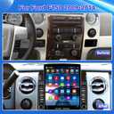 [4+64G] 9.7" Car Stereo Radio for Ford F150 2009 2010 2011 2012 2013 2014 Android 13 Touchscreen Radio Upgrade with Wireless Carplay & Android Auto AHD Camera,GPS Navigation,SWC,WiFi,FM,Bluetooth