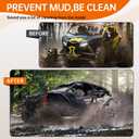 Front & Rear Extended Fender Flares Compatible with Can-Am Maverick X3 2 Door & 4 Door 2017-2026,Mud Guards for 715002973