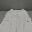 Waitfairy Cargo Sweatpants for Women Straight Leg Fleece Lined Joggers Women Barrel Baggy Sweat Pants for Girls Fall Outfits, M