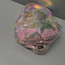 CLUCI Clear Bag for Stadium Events, Clear Crossbody Bag, Transparent Purses (Red Transparent With Pink)
