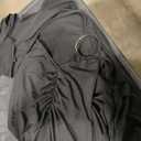 Women's Sexy One Shoulder Backless Maxi Dress Elegant Ruched O Ring Sleeveless Evening Dress Long Gown Cocktail Dress Black L