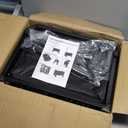 Lightweight Portable Heavy Duty Folding Beach Wagons with Wheels Outdoor Utility Carts for Grocery, Camping, Shopping, Sports, Gwith Large Capacity Black