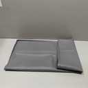 URMONA Waterproof Silicone Under Sink Mat 16'' x 10'' Shelf Liner for Kitchen and Bathroom, Cabinet and Counter Protector, Storage and Organizers, Litter Mat, Pet Cat Puppy Essentials(Beige)