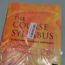 The Course Syllabus: A Learning-Centered Approach (JB - Anker) Hardcover