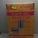 BEBE Women's Luggage Marie 29" Hardside Check in Spinner, Telescoping Handles, Black Floral Print, One Size