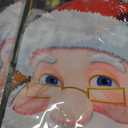 Irenare Christmas Door Cover Decoration Santa Claus Front Door Cover Xmas Hanging Banner Background for Christmas Xmas Holiday Winter Home Indoor Outdoor Decoration Supplies Pack of 2