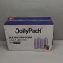 JollyPack 300 Pack Clear Plastic Cups 10 OZ Disposable Heavy-duty Hard Drinking Cups for Christmas, Wedding, Home, Dinner and other Events