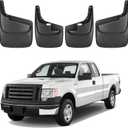BDFHYK Mud Flaps Splash Guards Mudguards Mudflaps Compatible with Ford F250 F350 F450 F550 Super Duty Without Fender Flares (1999-2010), 4PCS Front & Rear Side