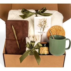 Anforsun Birthday Gifts for Women Self Care Gifts Get Well Soon Gifts, Care Package Gifts Basket for Women Mom Her Best Friends Sister Wife Girlfriend, Coworker