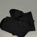 NOIKO Anti Snoring Chin Strap Adjustable, High Elasticity Traceless Chin Strap for Sleeping, Effective Anti Snoring Device, Snore Stopper Breathable and Durable for Adult (M, Black)