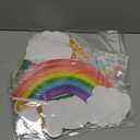 Fullhawl 4 Pcs St Patricks Day Table Decorations St. Patrick's Day Honeycomb Centerpieces Pot of Gold Party Decorations Paper Irish Table Topper for Saint Patrick Party Home Decor (Green and Gold)