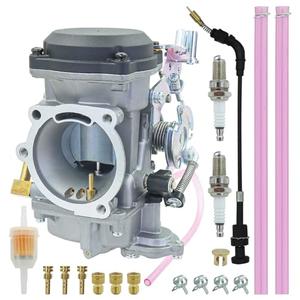 ALRACALL CV40 Carburetor Replaces for Harley-Davidson CV40 Road King Super Glide 27421-99 27465-04 27490-04 Fits for Sportster XLH1200 XLH883 Dyna & FXR Touring Heritage Softail Low Rider Models